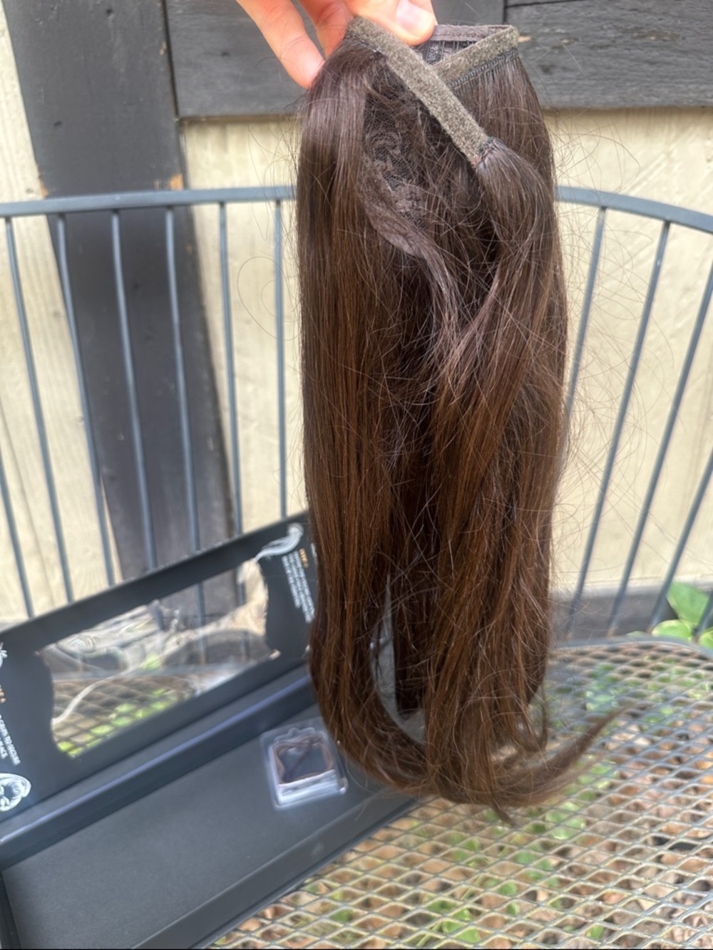 FOXY LOCKS Wrap Around Ponytail - Cocoa Brown - Picture 4 of 12